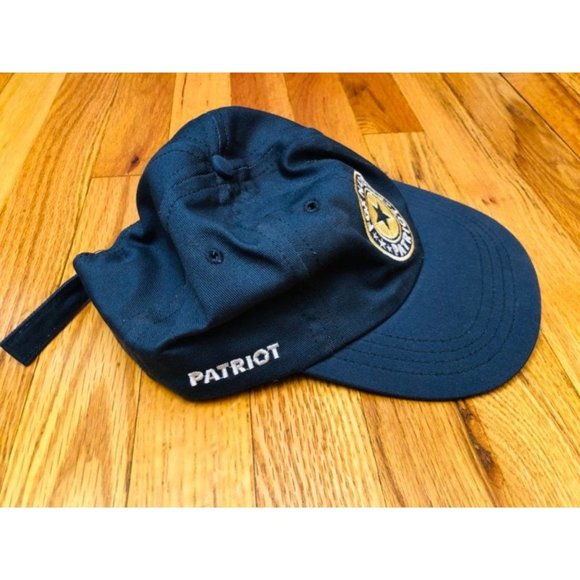 Fox Nation Patriot Hat Cap Navy Blue Embroidered Patch Adjustable NWT - Picture 2 of 4